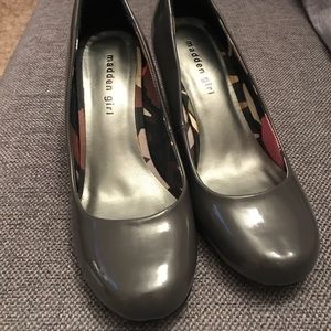 Rampage Charcoal Grey Pumps 9